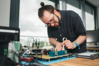 Hardware-Entwicklung im Schmidt-Labor